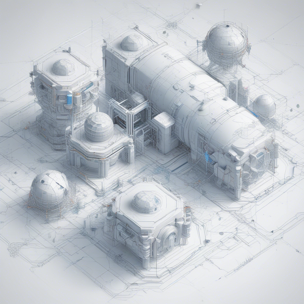 A detailed blueprint-style diagram showcasing interconnected components labeled with core principles such as 'Verify Explicitly' and 'Least Privilege