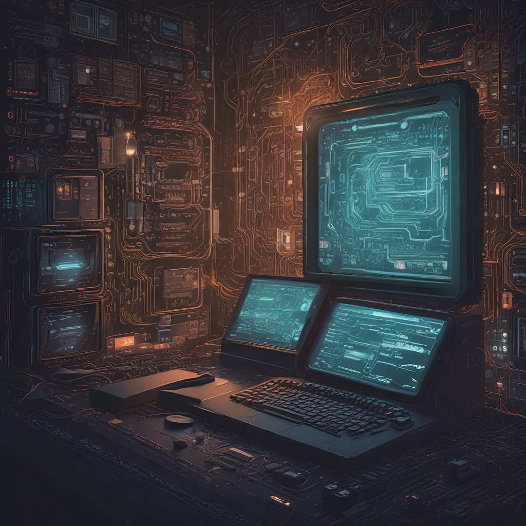 a detailed image of a laptop screen displaying Docker containers and code snippets for local LLM deployment...