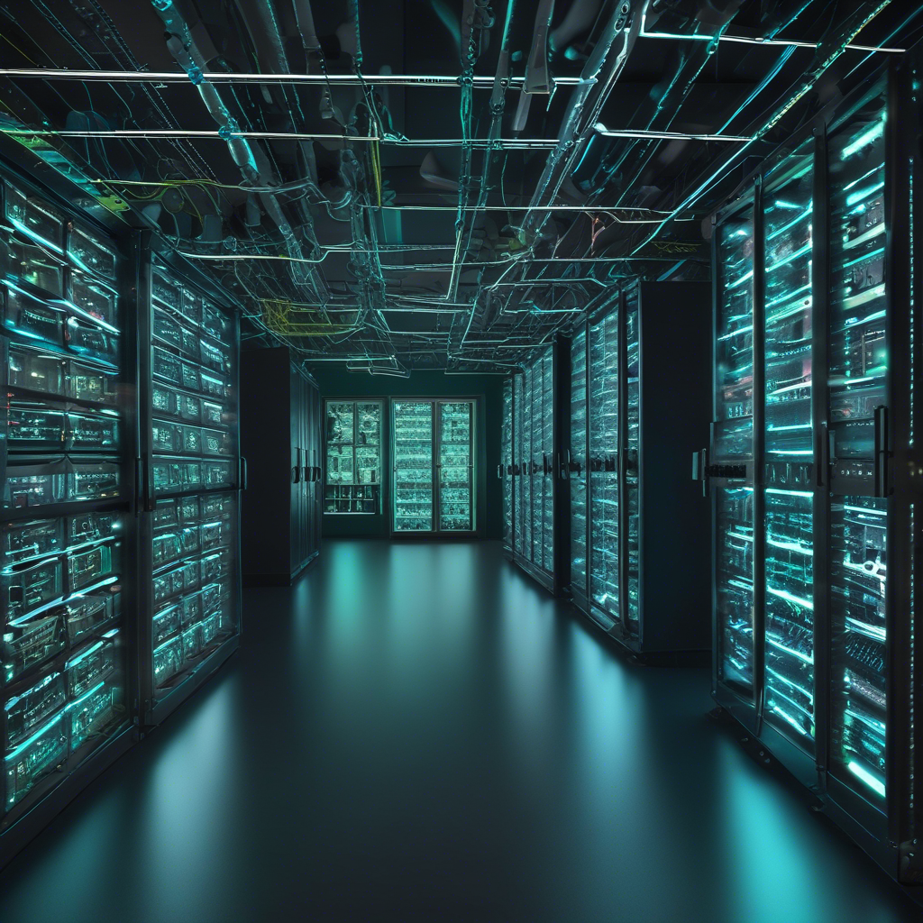a schematic diagram showing a server initializing multiple AI models in the background, with arrows indicating data flow and task prioritization ||sdx