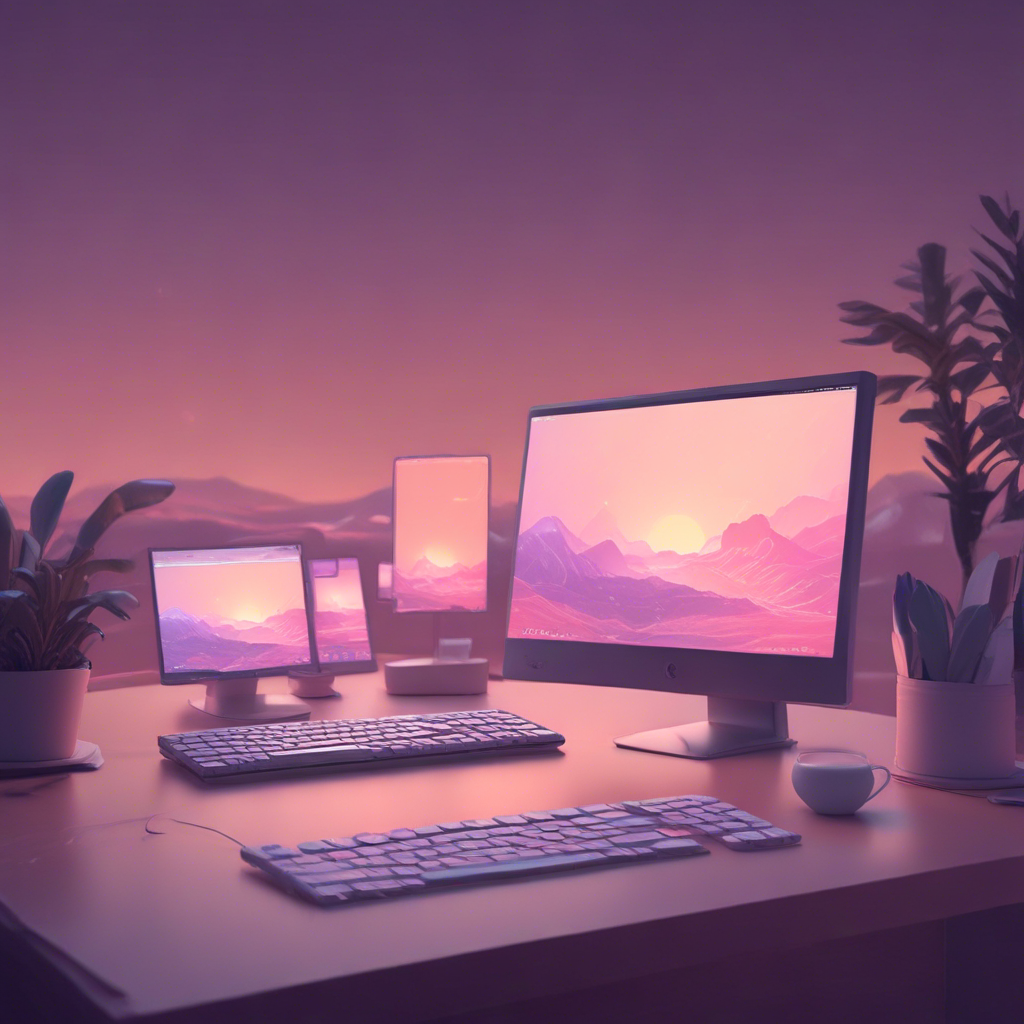 close-up shot of hands typing code on a laptop with multiple monitors displaying a clean, modern IDE, focus on the...
