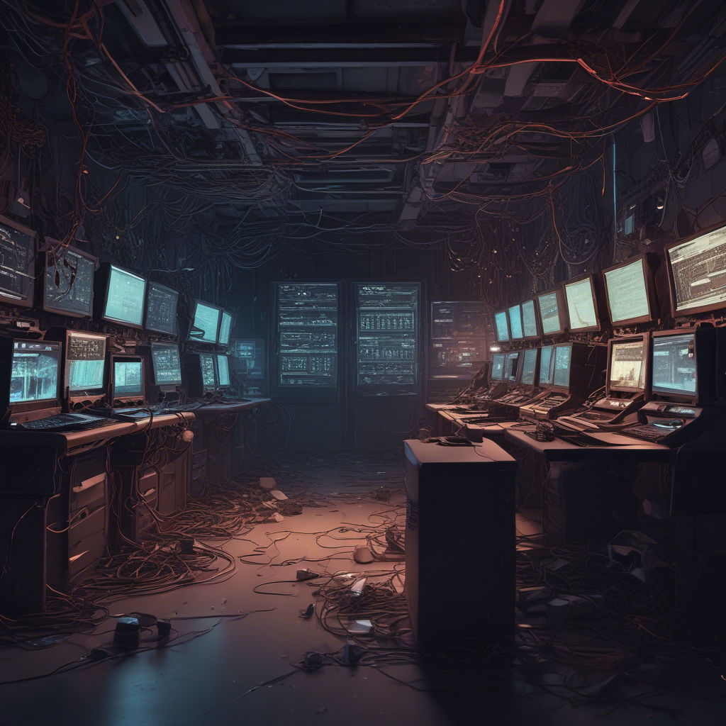 A screenshot showing multiple layers of nested code snippets with visible circular arrows indicating dependencies, along with a performance graph over